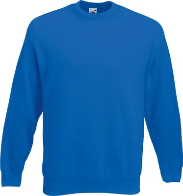 Obrázok produktu pre Uni mikina Fruit Of The Loom Premium 70/30 Crew Neck RW3159 (L) (Royal Blue)