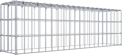 Produktbild von Anbaugabione Typ 3 100 cm x 30 cm x 20 cm (L x H x T), Maschenweite 5 cm x 10 cm, C-Ring