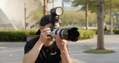 Godox V1Pro Blitz für Fuji – Rundkopf-Technologie