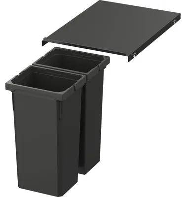 Produktbild von VS ENVI Free Pro Abfalltrennsystem KB 400/Höhe 426 mm Lava