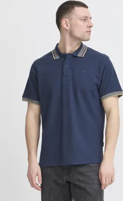 Produktbild von Blend BHELMO Herren Poloshirt Polohemd Shirt 100% Baumwolle regular fit