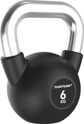Immagine prodotto di Tunturi Kettlebell in Gomma Platinum - 6 kg