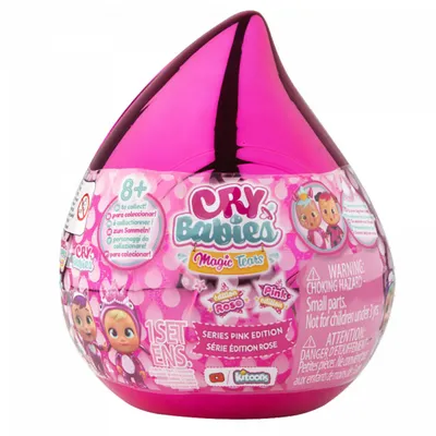 Obrázok produktu pre TM Toys CRY BABIES MAGIC TEARS Magické slzy Ružová edícia