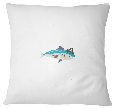 Kissenhülle 45x45 cm, Weiß, Polyester, mit Reißverschluss