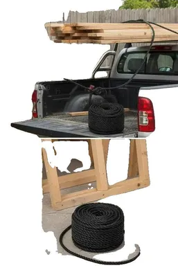 Imagen del producto de Cuerda de trabajo, fabricada en polipropileno, alta resistencia a la tracción. Como se muestra en la imagen