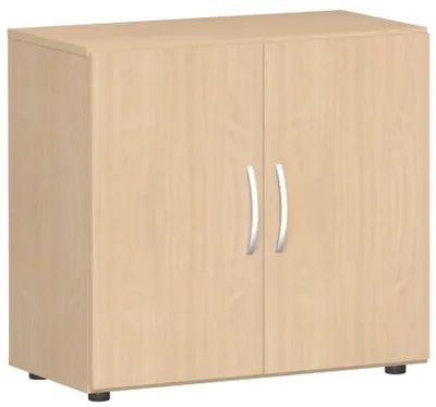 Produktbild von Geramöbel Flügeltürenschrank mit Standfüßen, inkl. Türdämpfer, nicht abschließbar, 800x420x752, Buche/Buche, S-382100-BB