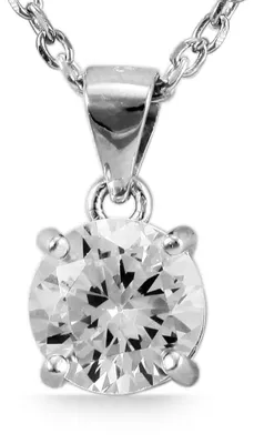 Produktbild von Akzent Damen Anhänger Tibby "Tibby" aus 925 Sterlingsilber, rhodiniert, langlebig