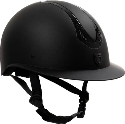 Produktbild von Equestro Azael Wide Visor Rowel Fitting Frauenhelm Schwarz 52-54 cm Damen Schwarz 52-54 cm