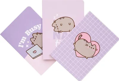 Image de Pusheen - Set de carnets A6 de la collection Moments 3pcs.