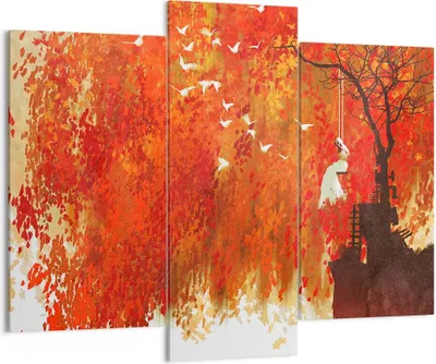 Produktbild von Bild auf Leinwand - Leinwandbild - Frau Abstraktion - 130x100cm - Wand Bild - Wanddeko - Leinwanddruck - Bilder - Kunstdruck - Wanddekoration - Leinwand bilder - Wandkunst - CB130x100-3836