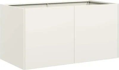 Zdjęcie produktu dla vidaXL Sadzarka biała 80x40x40 cm Stal walcowana na zimno