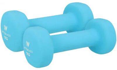 Produktbild von V3TEC Neoprenhantel 2x 1.0 kg hellblau 1