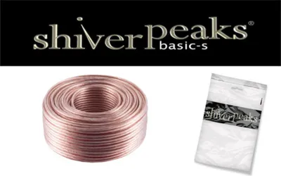 Zdjęcie produktu dla shiverpeaks BS06-151011, Aluminium miedziane (CCA), 25 m, Przezroczysty