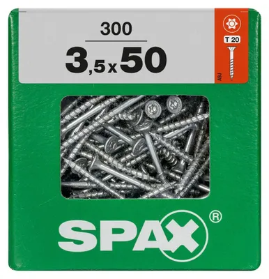 Produktbild von Spax Universalschrauben 3.5 x 50 mm TX 20 - 300 Stk.