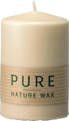 Produktbild von WENZEL PURE Kerze Sicherheitskerze H 9 cm, Ø 6 cm, sahara