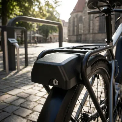 Produktbild von Yamaha Schlossgehäuse GTA für Gepäckträgerakku 2016.