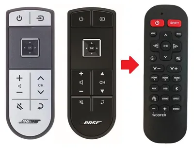 Produktbild von Ersatz Fernbedienung für Bose Videowave 1 / 2 / / 3