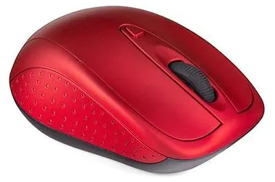 Productafbeelding van Modecom MC-WM4.1, Geschikt voor zowel rechtshandigen als linkshandigen, Optisch, Draadloos (RF), 1600 DPI, Rood