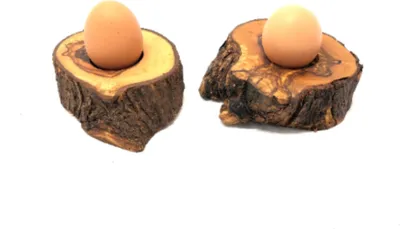 Produktbild von 2er Set Eierbecher rustikal
