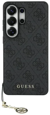 Produktbild von GUESS case passend für SAMSUNG S26 Ultra GUHMS26LGF4GGR (PU 4G Classic Logo with Charm) black