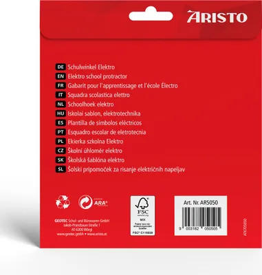 Immagine prodotto di ARISTO AR5050 ARISTO Zeichenschablone gelb