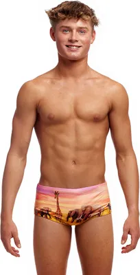 Produktbild von Funky Trunks Sidewinder Badehose Boxer Orange 24 Junge Orange 24