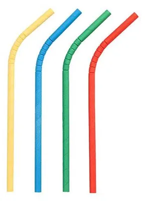 Produktbild von Shake-Halme Papier Ø 8 mm · 25 cm farbig sortiert flexibel
