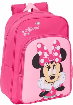 Immagine prodotto di Zaino scuola Minnie Mouse Blu Rosa 26 x 34 x 11 cm