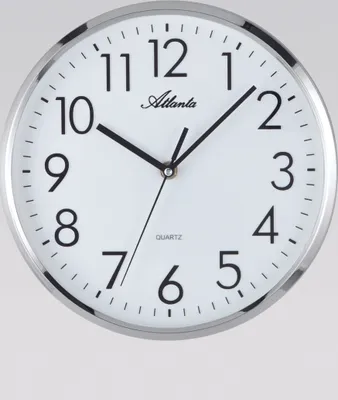 Produktbild von Atlanta Wanduhr, Quartz, Ø 26 cm, 4315