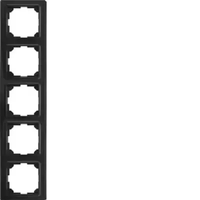Produktbild von Eltako Universalrahmen R5UE55-am 5-f E-Design anthrazit matt