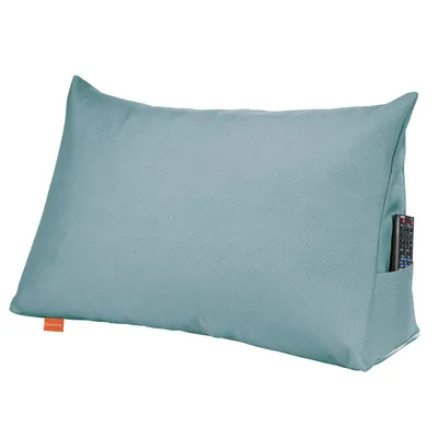 Immagine prodotto di Cuscino per la schiena, cuscino a cuneo per letto e divano, 70 cm di larghezza, turchese, cuscino lombare, sleepling