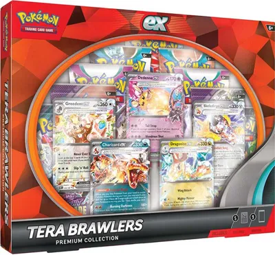 Produktbild von Pokémon Tera Brawlers Premium Collection Englisch