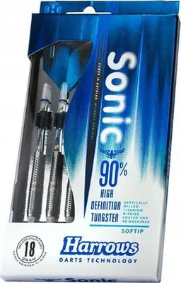 Produktbild von Harrows Sonic Soft Tip Dartpfeile 18g Wolfram