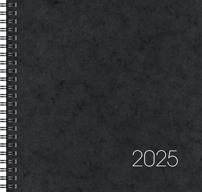 Produktbild von 2025 Brunnen Buchkalender21x21cm sw 2S/1WKarton