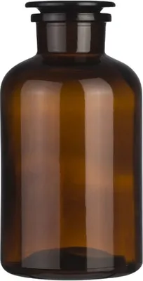Zdjęcie produktu dla Szklany słoik na żywność, brązowy (2000 ml)
