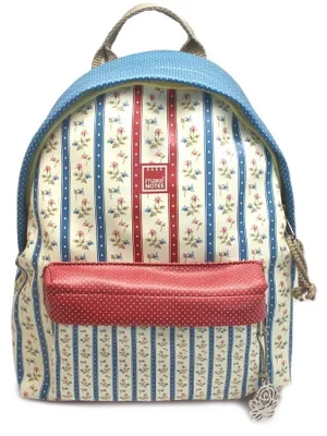 Produktbild von Make Notes Vintage B kleiner Rucksack im gestreiften Design 31,9 × 33,9 cm