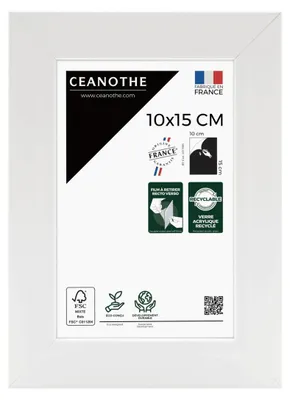 Image de Ceanothe cadre photo Eternel 10x15 cm blanc