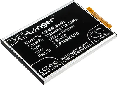 Immagine prodotto di TECHTEK Batteria compatibile con [Sony] H3113, H3311, H4113, SM12, SM32, XA2, Xperia L2, Xperia L2 TD-LTE, Xperia L3, Xperia XA2 TD-LTE sostituisce 1