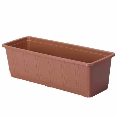 Produktbild von Bewässerungs-Blumenkasten Aqua Green terracotta, 80x21 cm