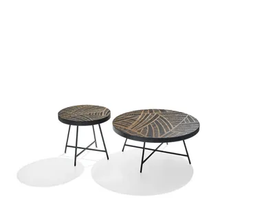 Produktbild von Rund Couchtisch Luxus Design Tisch Kaffee Tische Beistell Wohnzimmer Neu