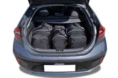 Produktbild von Hyundai Ioniq Ev 2016-2019 Kofferraumtaschen Set 4 Stk