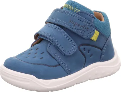 Produktbild von Superfit Whaley - Blau / Gelb Leder/Textil : 21 : Normal Größe: 21 Weite: Normal
