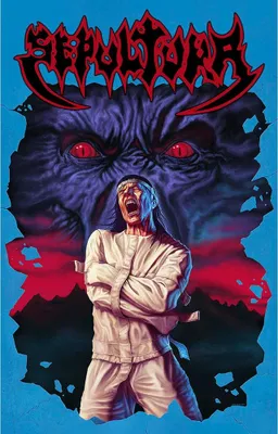 Image de Sepultura - "Schizophrenia" Poster, Tissu RO14905 (Taille unique) (Coloré)
