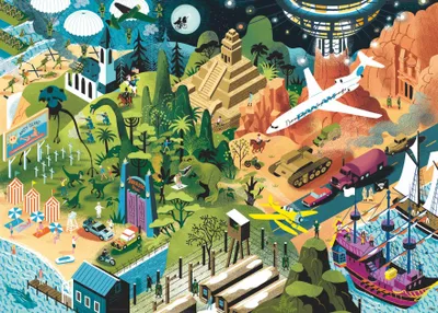 Produktbild von Heye Puzzle Steven Spielberg Films, 1000 Teile, 1000 Stück(e), Kunst