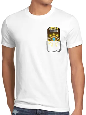 Produktbild von A.N.T. Sheikah Tafel Herren T-Shirt wild the breath of snes link