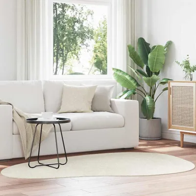 Produktbild von Teppich HUARTE Creme 140 x 200 cm Polyester