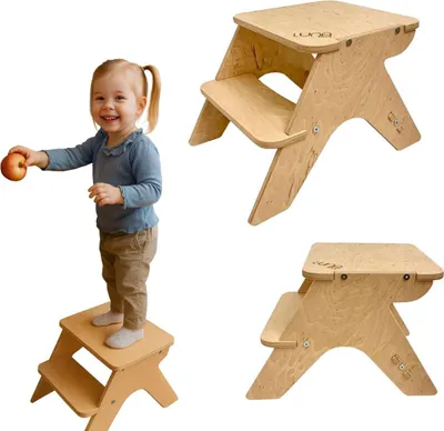 Imagen del producto de Pequeño utensilio de cocina Moon, hecho de madera natural