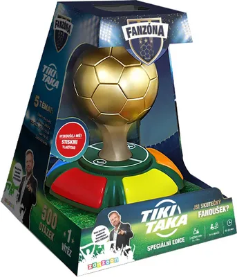 Obrázek produktu pro Asmodee Czech Republic FanZóna TIKI-TAKA - fotbalový kvíz