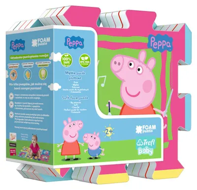 Immagine prodotto di Trefl 60398 - Puzzle in gommapiuma "Peppa Wutz"