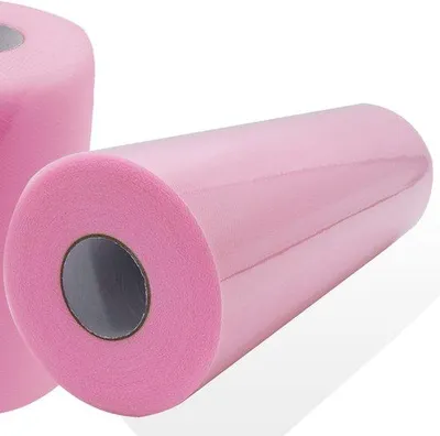 Immagine prodotto di Rotolo di tulle rosa 30 cm x 91 m per decorazioni fai da te